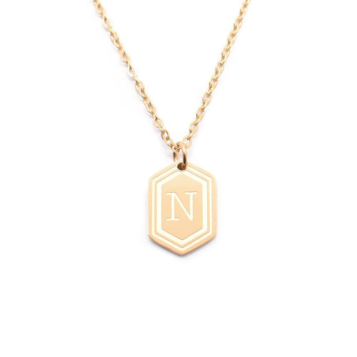 LETTERPENDANT NECKLACE